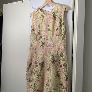 Dress the population, lace dress, size L